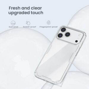 Nillkin Nature TPU PRO dėklas skirtas Apple iPhone 17 Pro Max skaidrus juodos spalvos - Image 2