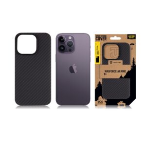 Tactical MagForce Aramid dėklas skirtas Apple iPhone 14 Pro juodos spalvos - Image 2