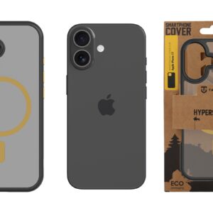 Tactical MagForce Hyperstealth 2.0 dėklas skirtas Apple iPhone 17 juodos ir geltonos spalvos - Image 2