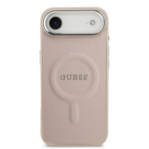 Guess PU Saffiano MagSafe dėklas skirtas Apple iPhone Air rožinės spalvos - Image 2