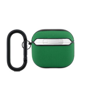 Lacoste Petit Pique Croc Logo Patch dėklas skirtas AirPods 4 žalios spalvos