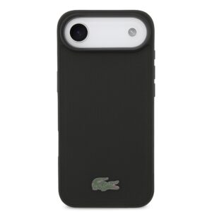 Lacoste Iconic Petit Pique MagSafe Case + Wallet for Apple iPhone Air juodos spalvos