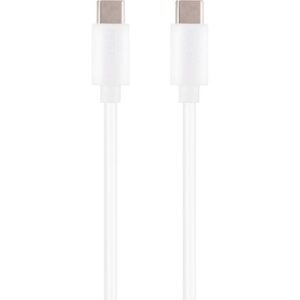 Musthavz GoEasy USB-C į USB-C kabelis 1.0m, baltos spalvos - Image 1