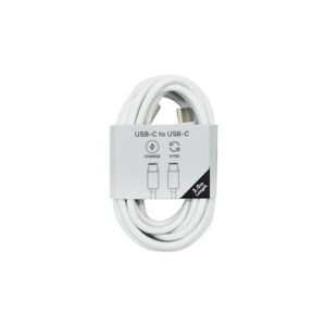 Musthavz į Go USB-C į USB-C kabelis 2.0m, baltos spalvos