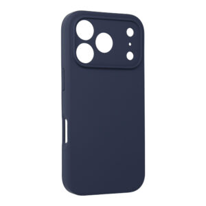 Silicone Lite Dėklas skirtas Apple iPhone 17 Pro Max mėlynos spalvos