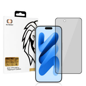 Apsauginis stiklas Tel Protect 10X Privacy Titanium skirtas Apple iPhone 17 Air