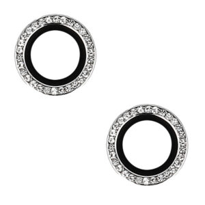 Apsauginis stiklas HARD DIAMOND skirtas kamerai (LENS) skirtas Apple iPhone 17 silver (objektyvui 2 vnt)