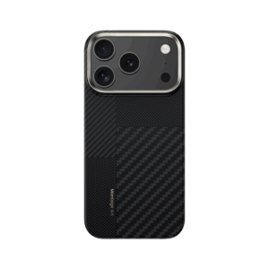 Benks Dėklas Montage Magnetic Armor Air Kevlar Metal Frame 600D+1500D (MB69) skirtas Apple iPhone 17 Pro juodos spalvos