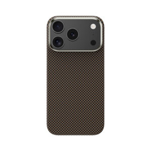 Benks Dėklas Magnetic Armor Tint Kevlar 1000D (0069) skirtas Apple iPhone 17 Pro aukso spalvos