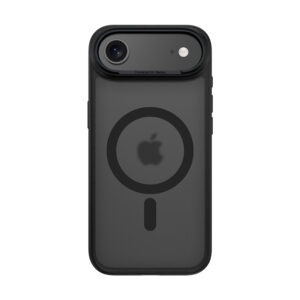 Benks Dėklas Magnetic Mist Metal Frame (0068) skirtas Apple iPhone 17 Air juodos spalvos (Camera Control Button)