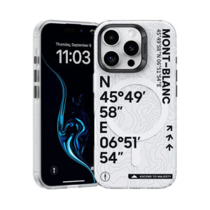 Benks dėklas Magnetic Armor Air Kevlar 600D Summit Mont-Blanc (A065) skirtas Apple iPhone 16 Pro