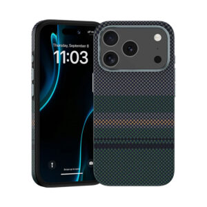 Benks dėklas Magnetic Armor Pro Aurora Kevlar 600D (C070) skirtas Apple iPhone 17 Pro Max