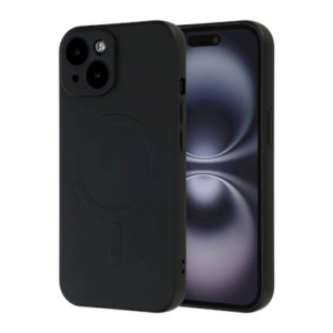 ScreenArmor MagFlex Case Apsauginis MagSafe Dėklas Apple iPhone 15, juodos spalvos