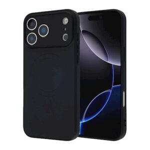 ScreenArmor MagFlex Case Apsauginis MagSafe Dėklas Apple iPhone 17 Pro, juodos spalvos