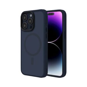 ScreenArmor MagAir Case Apsauginis MagSafe Dėklas Apple iPhone 15 Pro Max mėlynos spalvos