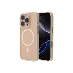 ScreenArmor MagAir Case Apsauginis MagSafe Dėklas Apple iPhone 16 Pro dykumos spalvos tita