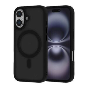 ScreenArmor MagAir Case Apsauginis MagSafe Dėklas Apple iPhone 17 juodos spalvos