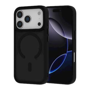ScreenArmor MagAir Case Apsauginis MagSafe Dėklas Apple iPhone 17 Pro juodos spalvos