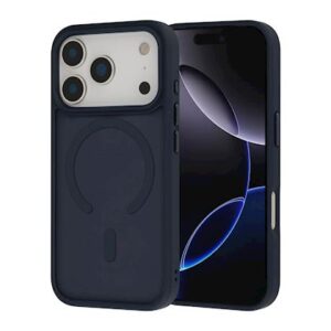 ScreenArmor MagAir Case Apsauginis MagSafe Dėklas Apple iPhone 17 Pro Max tamsiai mėlynos spalvos