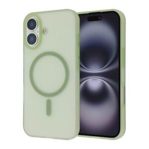 ScreenArmor MagSoft Case Apsauginis MagSafe Dėklas Apple iPhone 17 žalios spalvos