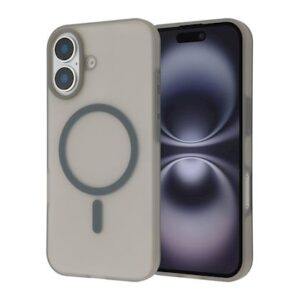 ScreenArmor MagSoft Case Apsauginis MagSafe Dėklas Apple iPhone 17 pilkos spalvos