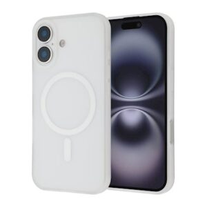 ScreenArmor MagSoft Case Apsauginis MagSafe Dėklas Apple iPhone 17 baltos spalvos