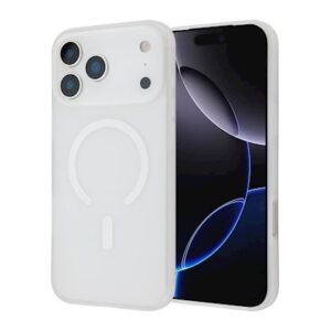ScreenArmor MagSoft Case Apsauginis MagSafe Dėklas Apple iPhone 17 Pro baltos spalvos