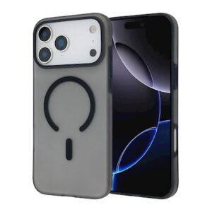ScreenArmor MagSoft Case Apsauginis MagSafe Dėklas Apple iPhone 17 Pro Max juodos spalvos