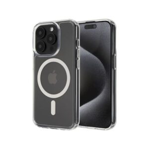 ScreenArmor MagShock Armor Case Apsauginis MagSafe Dėklas Apple iPhone 15 Pro skaidrus