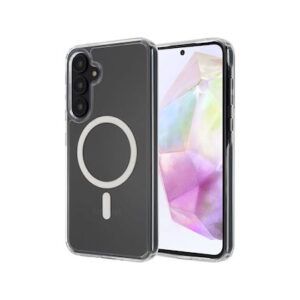 ScreenArmor MagShock Armor Case Apsauginis MagSafe Dėklas Samsung Galaxy A35 skaidrus