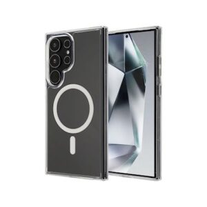 ScreenArmor MagShock Armor Case Apsauginis MagSafe Dėklas Samsung Galaxy S24 Ultra skaidrus