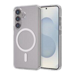 ScreenArmor MagShock Armor Case Apsauginis MagSafe Dėklas Samsung Galaxy S25 skaidrus