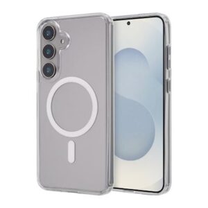 ScreenArmor MagShock Armor Case Apsauginis MagSafe Dėklas Samsung Galaxy S25 Plus skaidrus