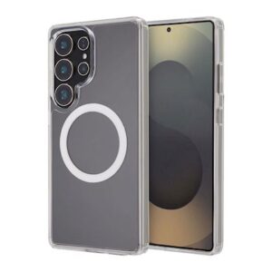 ScreenArmor MagShock Armor Case Apsauginis MagSafe Dėklas Samsung Galaxy S25 Ultra skaidrus