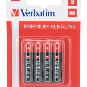 AAA Alkaline AAA 4pack Verbatim