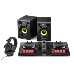 Hercules DJ Essential Kit (Inpulse 300 MK2 + Monitor 42 + HDP DJ60) – DJ Learning Set (4781049)