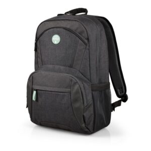 PORT HOUSTON II ECO kuprinė for 15,6"/16" laptop and 10,1" tablet, juodos spalvos