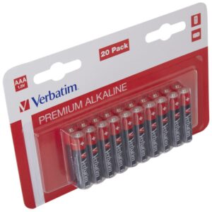AAA Alkaline AAA 20pack Verbatim - Image 1