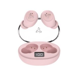 SBOX Wireless Earbuds Headphones,Charging box, Bluetooth 5.0, Pink (EB-TWS115-P)