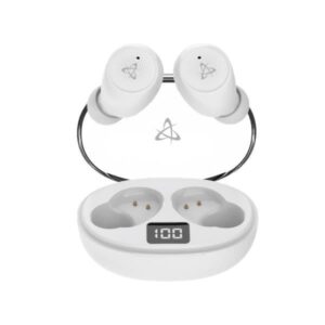 SBOX Wireless Earbuds Headphones,Charging box, Bluetooth 5.0, White(EB-TWS115-W)