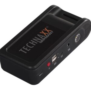 Technaxx Jump Starter, Powerbank 3-v-1, 10000mAh Black ( TX-218)