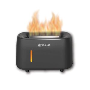 Tellur Flame Aroma Diffuser, 240ml, LED, Grey