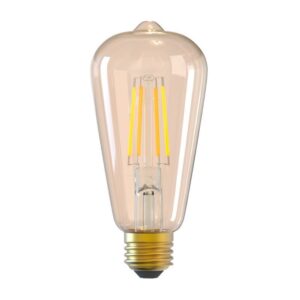 Tellur WiFi Filament Smart Bulb E27, 6W, amber, white/warm, dimmer