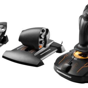 Thrustmaster Joystick T16000M FLIGHT PACK + Throttle + Flight Rudder Pedals, for PC - Image 1