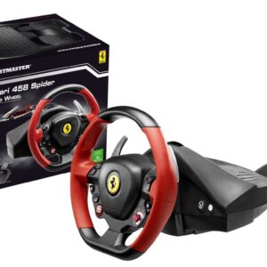 Thrustmaster Racing Wheel and pedals Ferrari 458 SPIDER for Xbox One,Xbox Series X  (4460105)