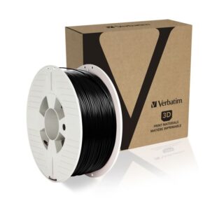 Verbatim 3D printer PLA Filament 1.75mm 1kg - juodos spalvos