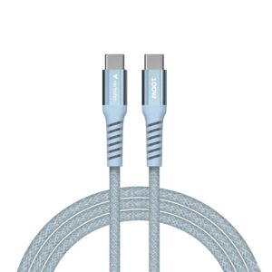 Verbatim Magnetic Sync & Charge Cable USB-C to USB-C 100W 120 cm Blue