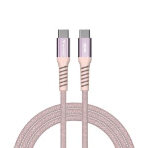 Verbatim Magnetic Sync & Charge Cable USB-C to USB-C 60W 120 cm Pink