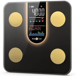 RunStar 4E SmartView Lite Body Scale, black (FG2016LB-B)