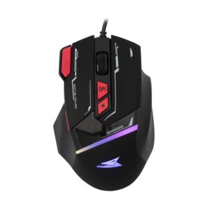 Baracuda Gaming Mouse MANTA, 8D, 12800 dpi,Black (BGM-041)
